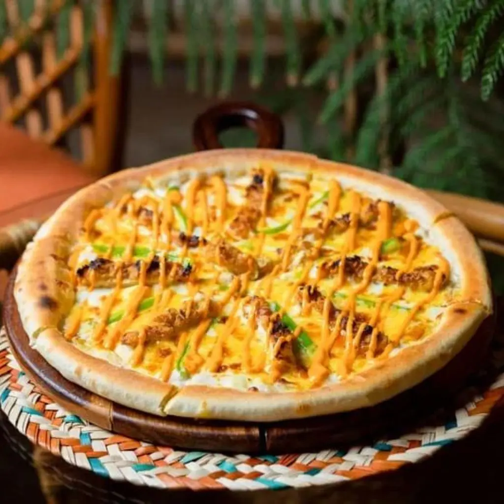 Chicken Dynamite Pizza